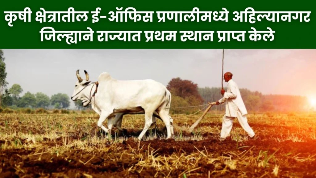 E-Office System of Agriculture